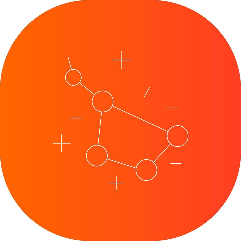 Constellation Creative Icon Design vector