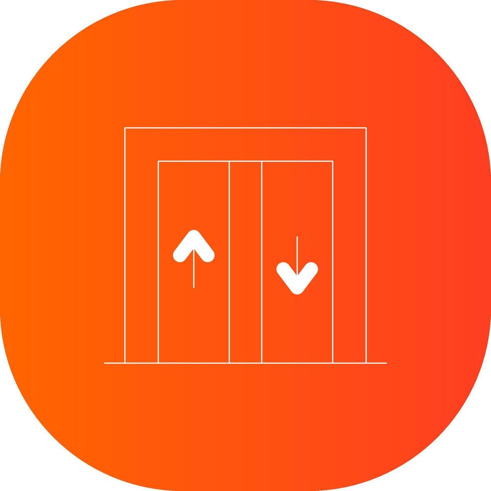 Elevator Creative Icon Design vector