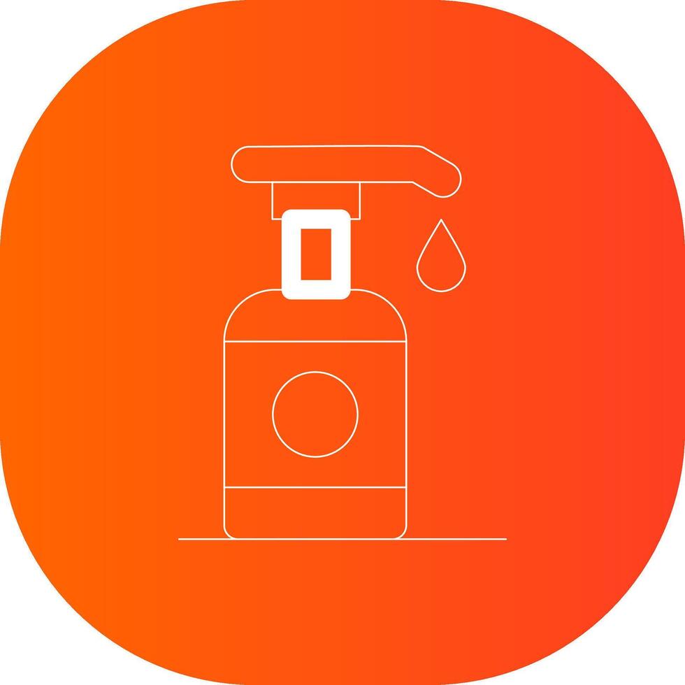 Shampoo Creative Icon Design vector