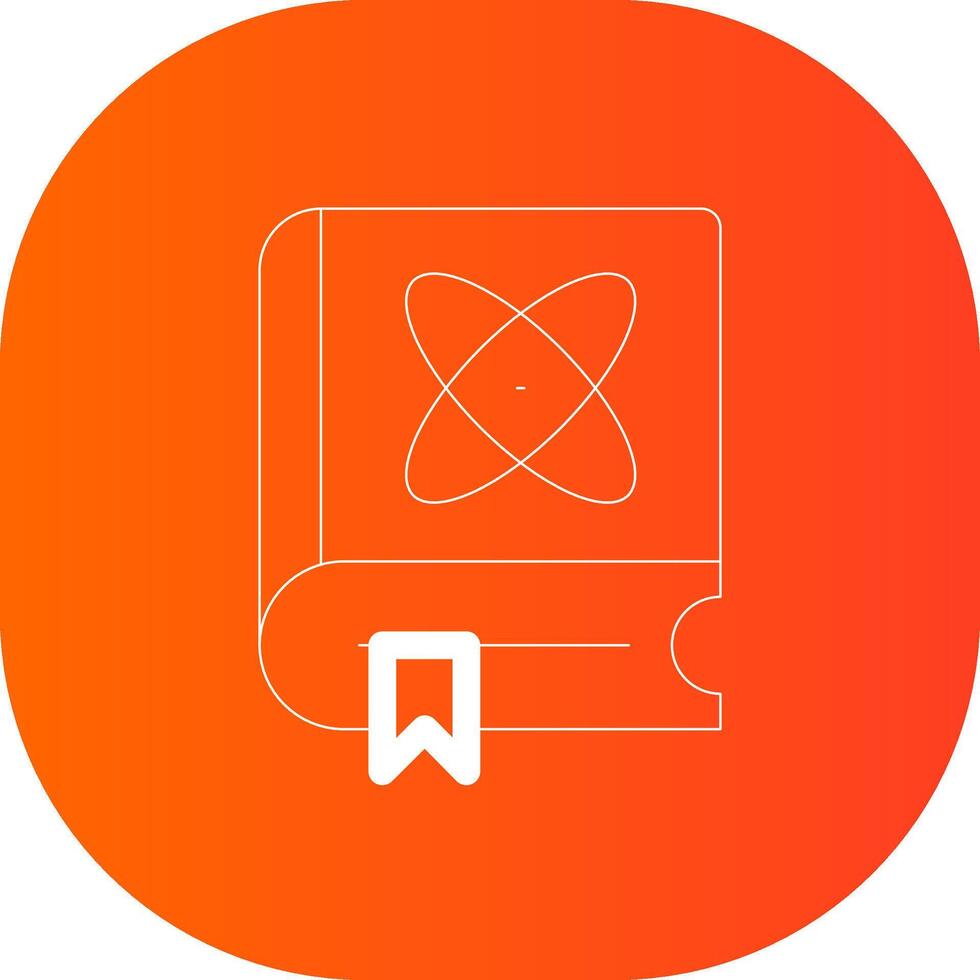 Science Book Creative Icon Design vector