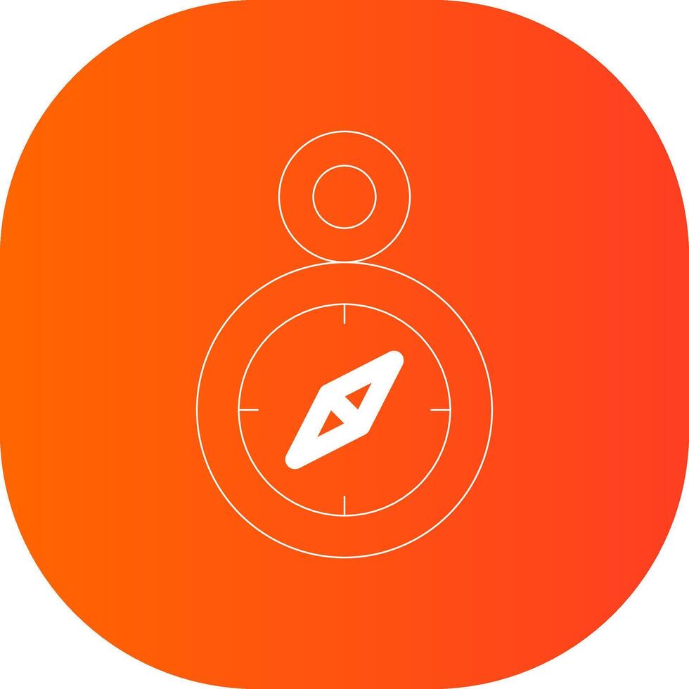 Line Circle Gradient Design vector
