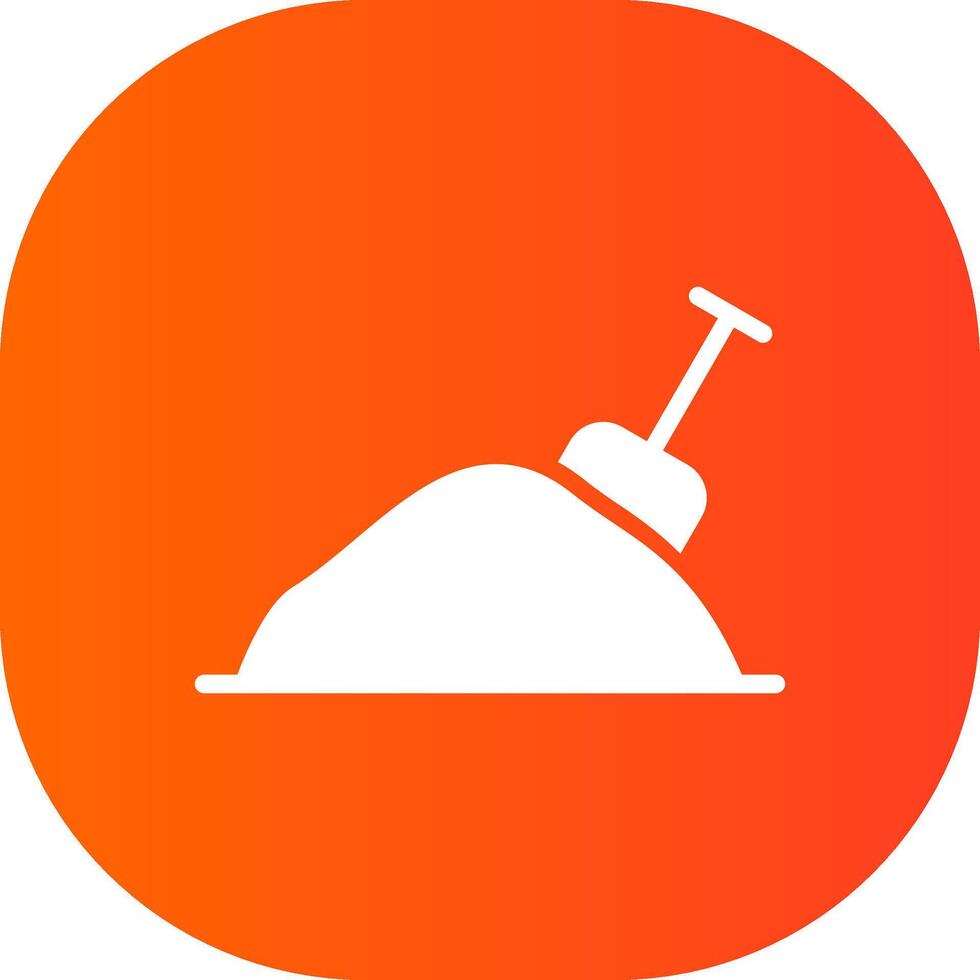 Sand Creative Icon Design vector