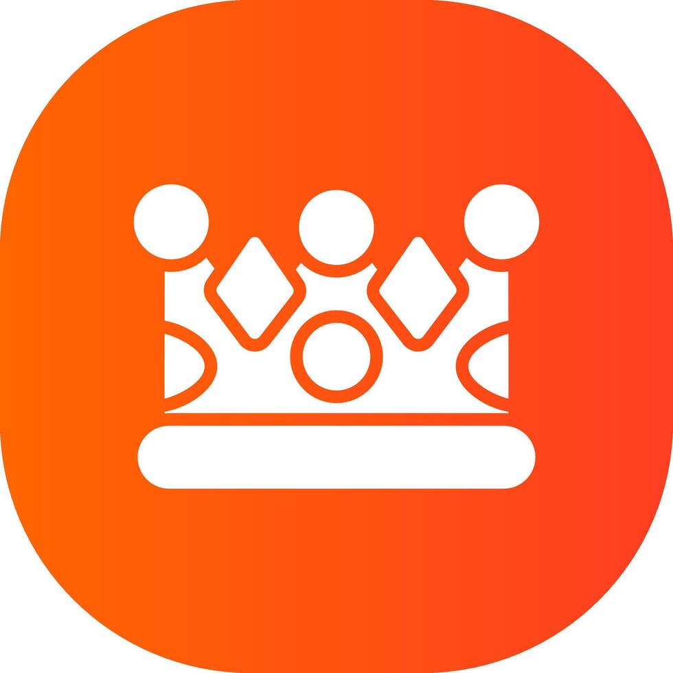 Crown Creative Icon Design vector