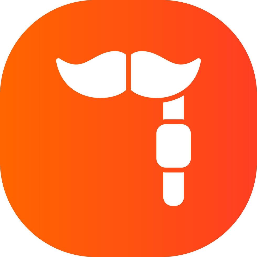 Moustache Creative Icon Design vector