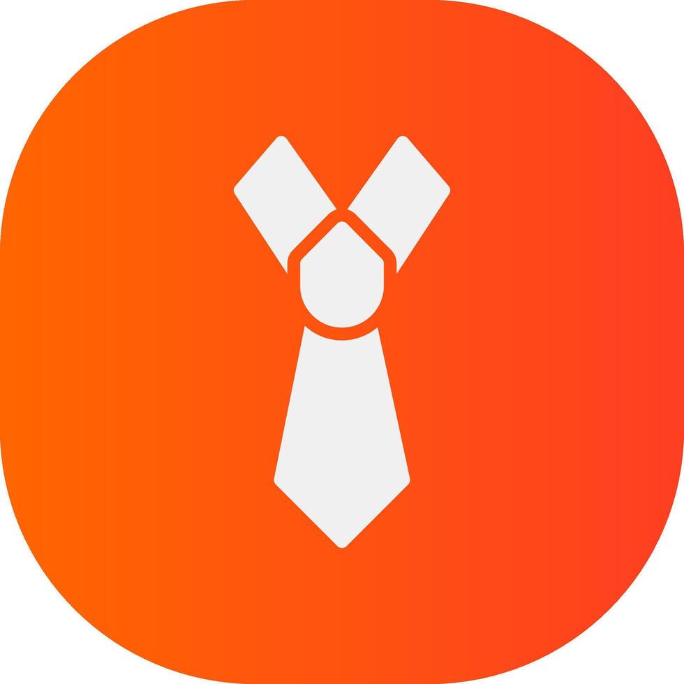 Tie Creative Icon Design vector