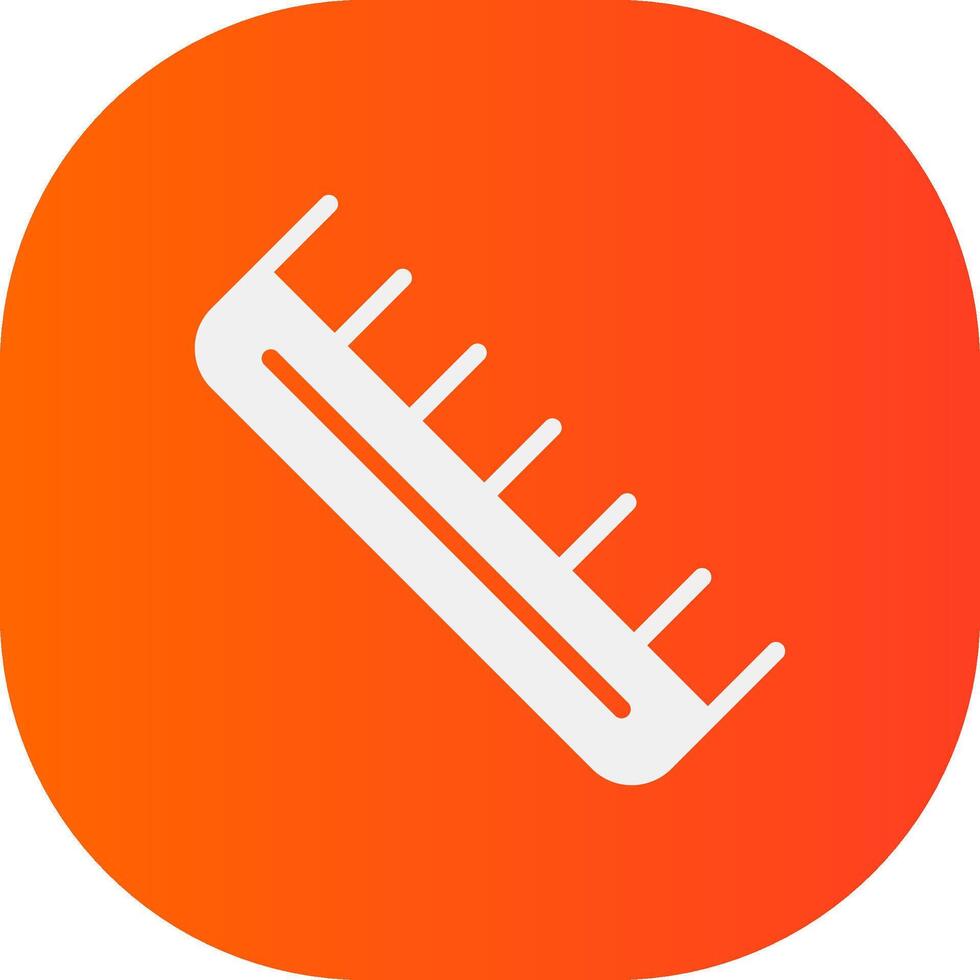 Comb Creative Icon Design vector