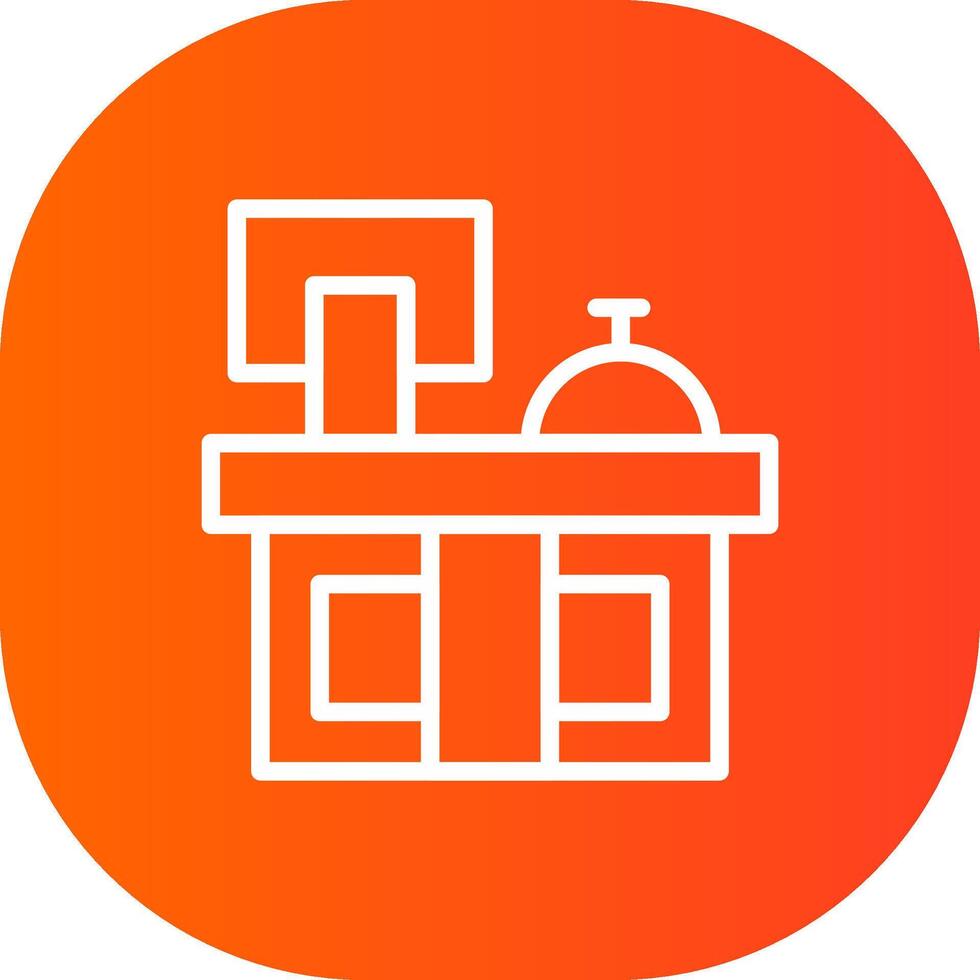 Reception Creative Icon Design vector