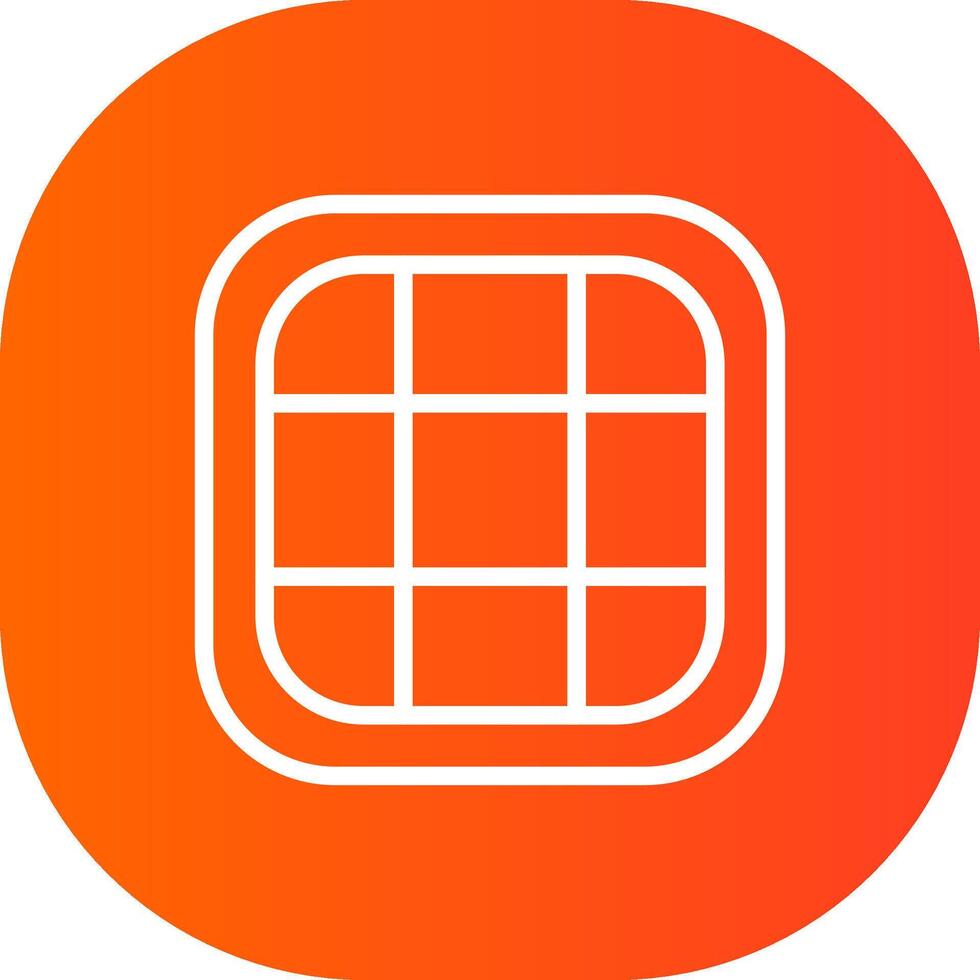 Grid Creative Icon Design vector
