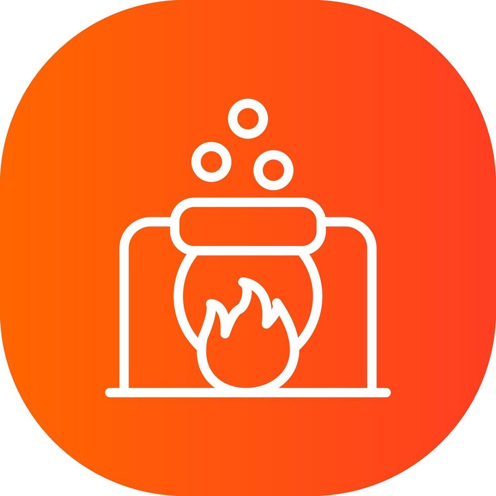 Cauldron Creative Icon Design vector