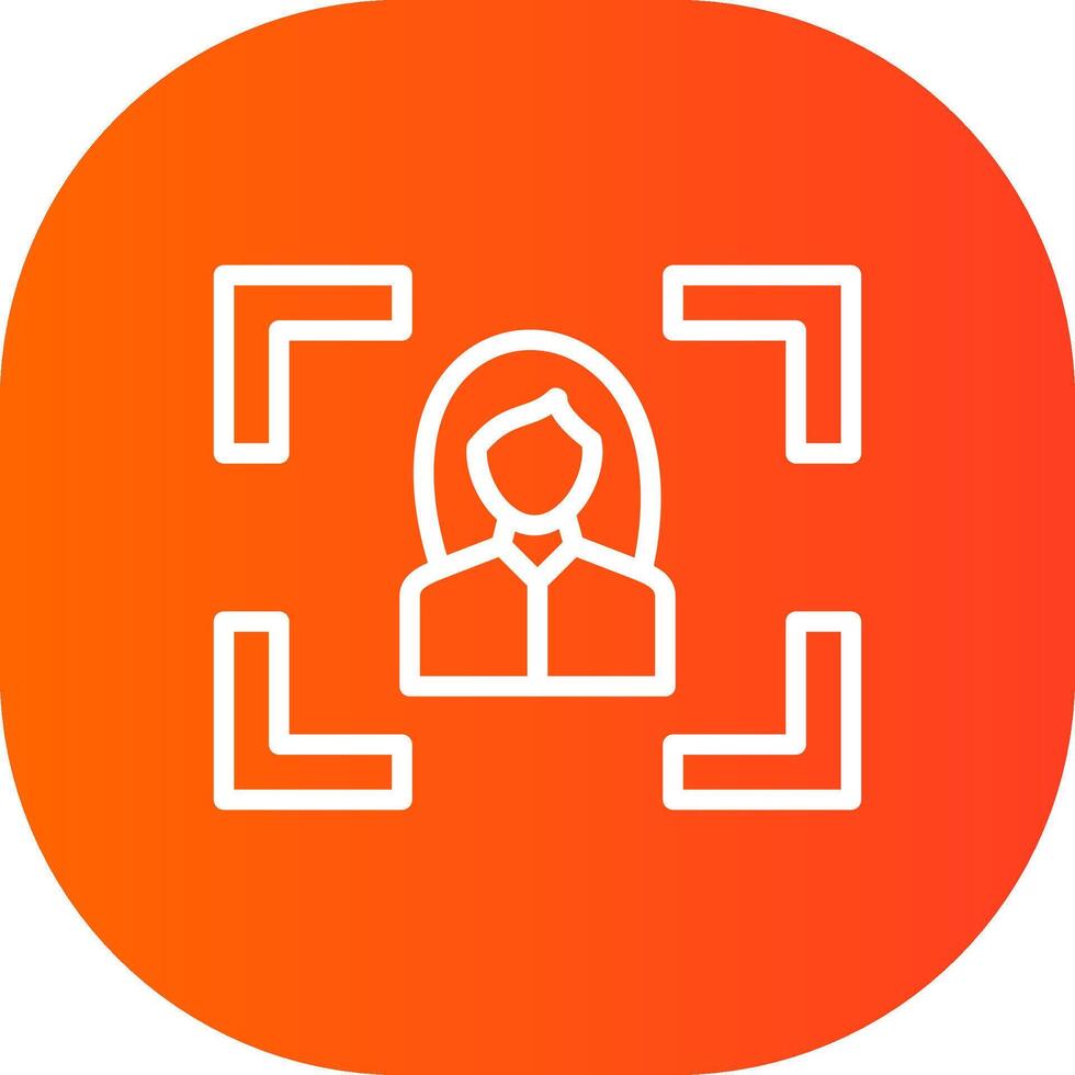 Portrait Creative Icon Design vector