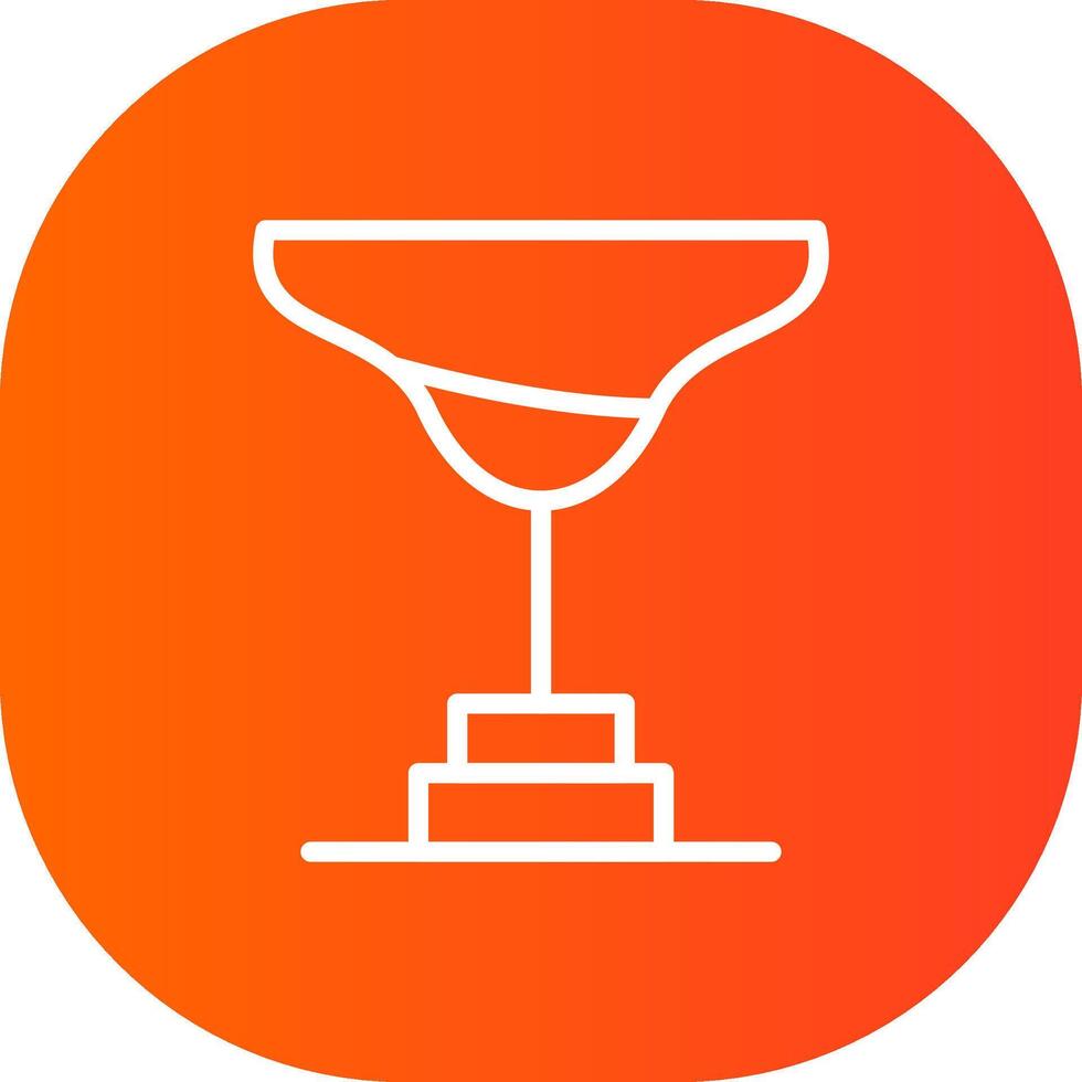 Martini Creative Icon Design vector