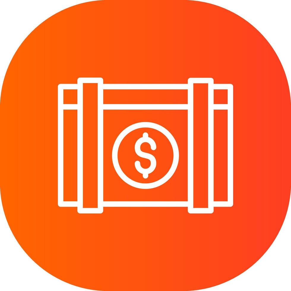 Salary Creative Icon Design vector