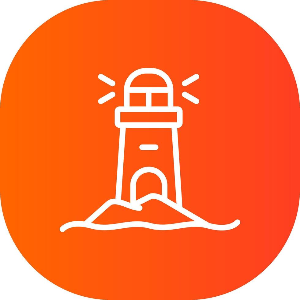 LightHouse Creative Icon Design vector