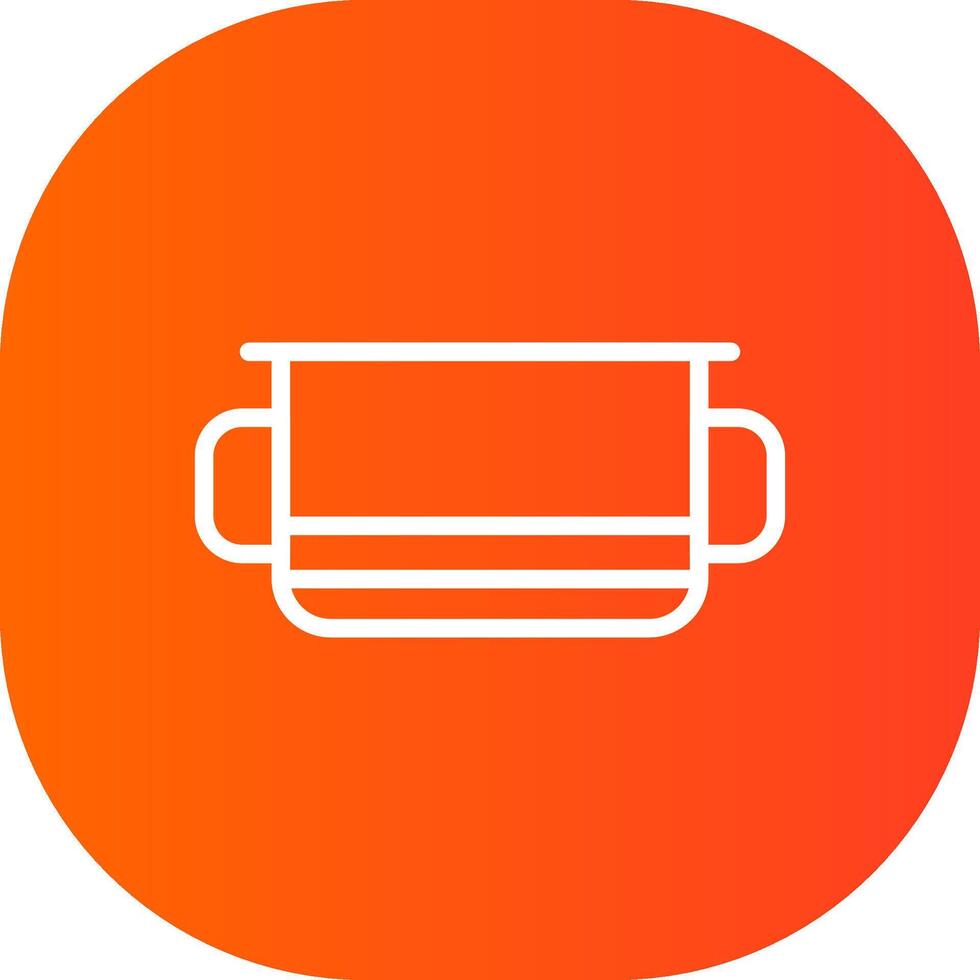 Pot Creative Icon Design vector