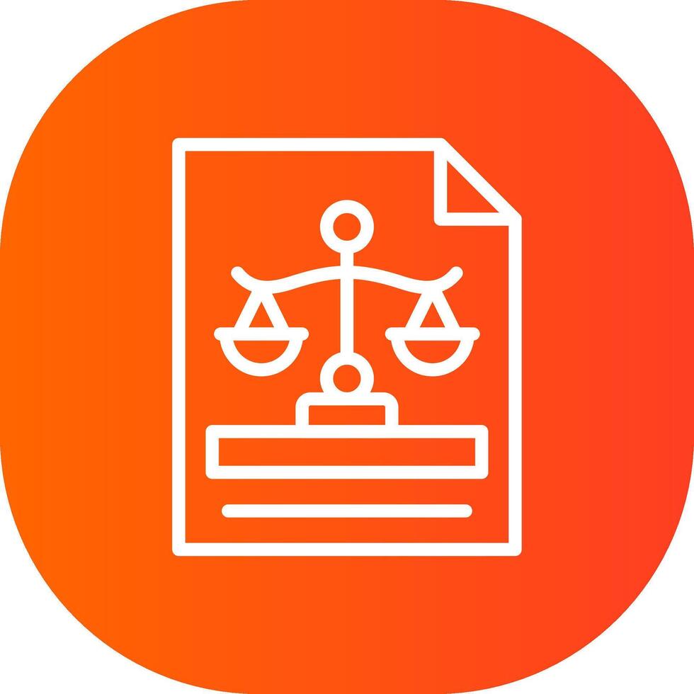 Justice Creative Icon Design vector