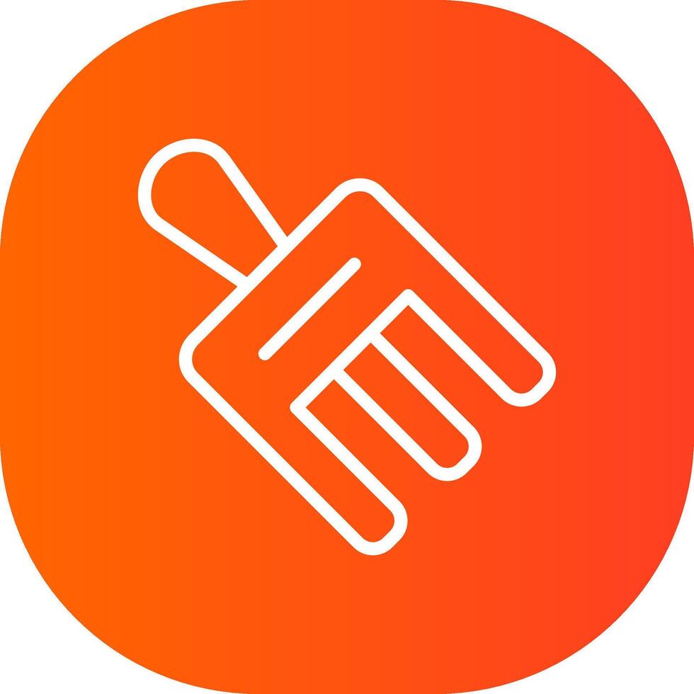 Comb Creative Icon Design vector