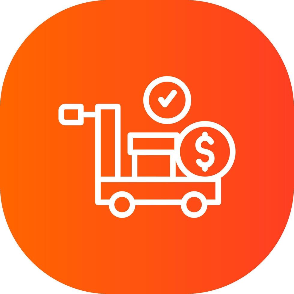 Procurement Creative Icon Design vector