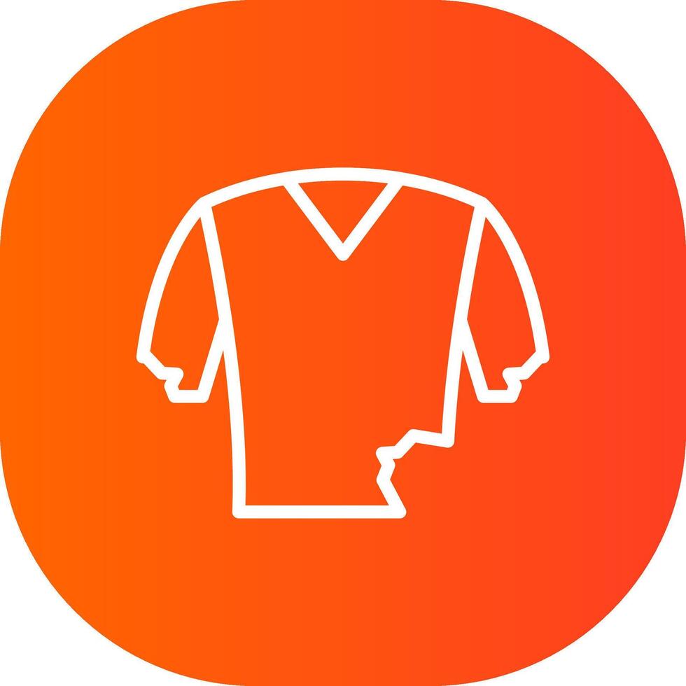 Tshirt Creative Icon Design vector