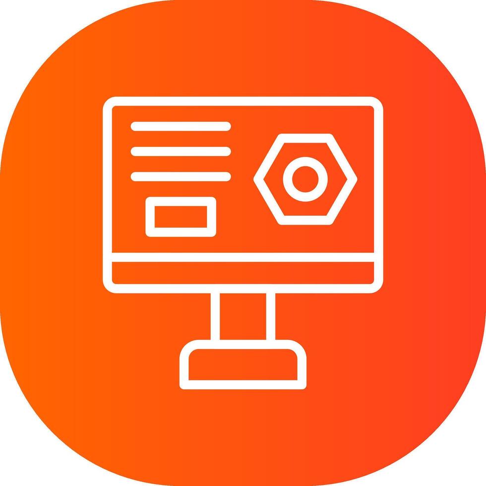 Cad Creative Icon Design vector