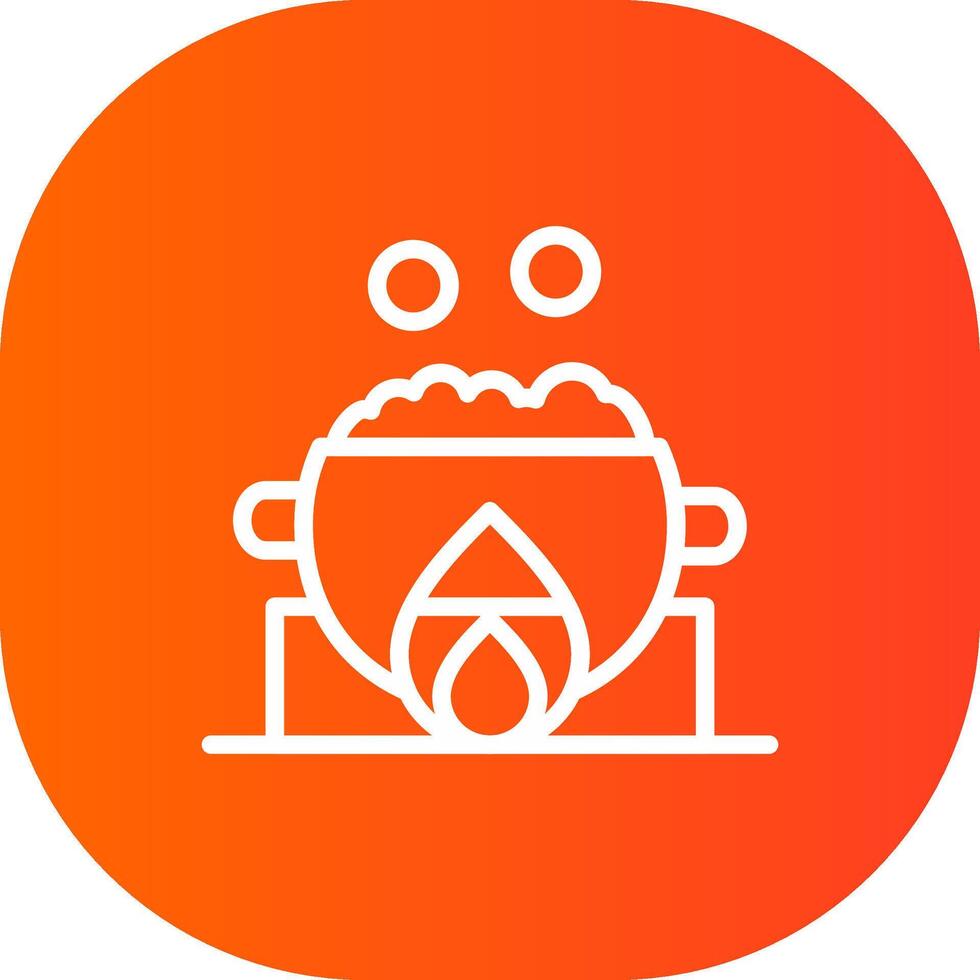 Cauldron Creative Icon Design vector