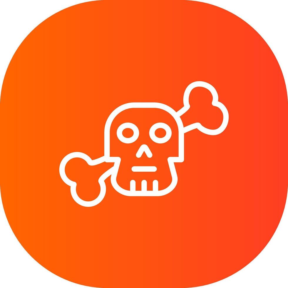 Dead Creative Icon Design vector