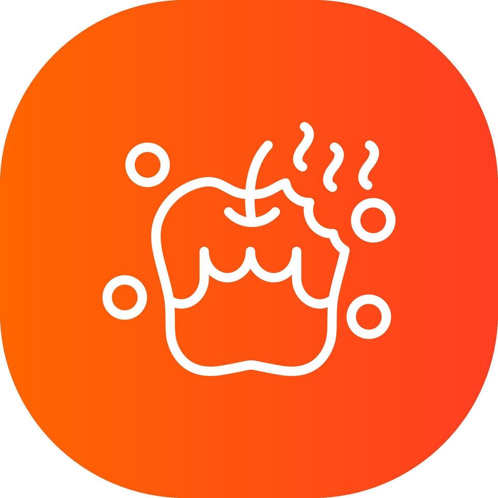 Rotten Creative Icon Design vector