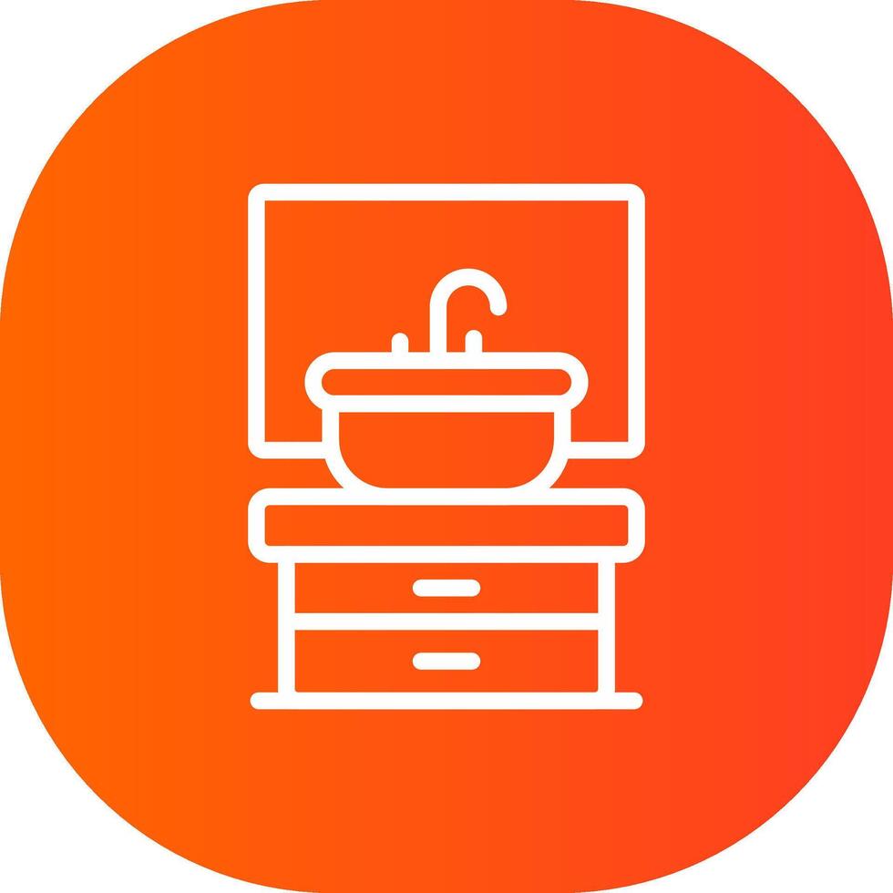 Sink Creative Icon Design vector