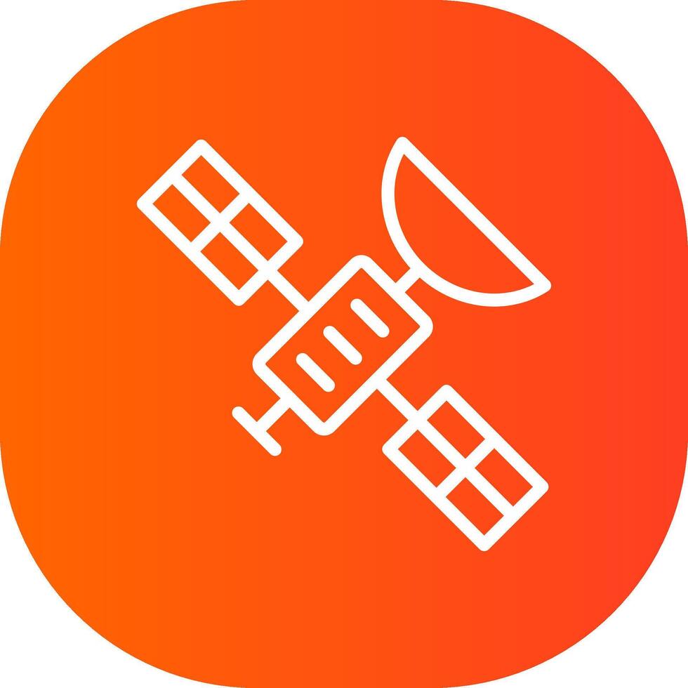 Satellite Creative Icon Design vector