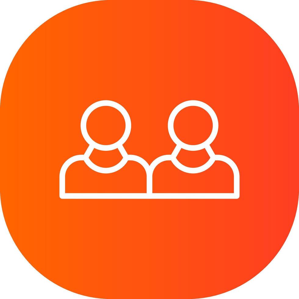 Audience Creative Icon Design vector