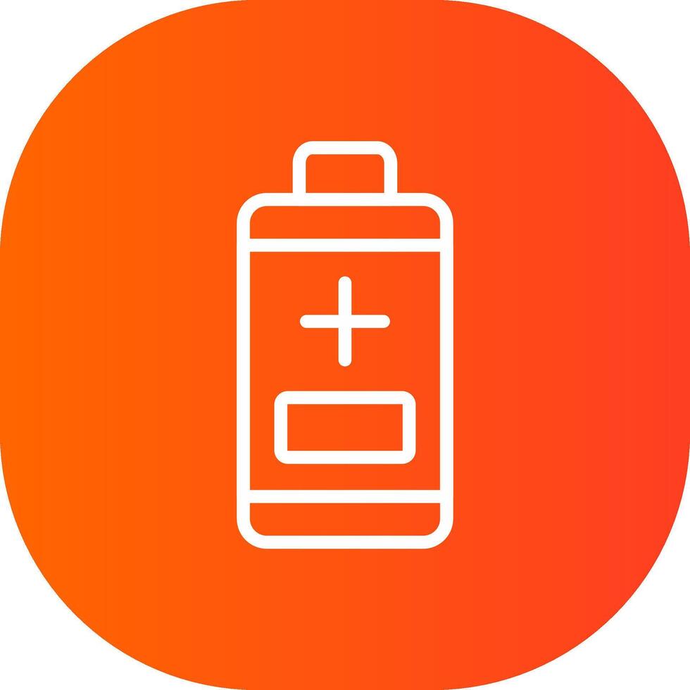 Battery Creative Icon Design vector