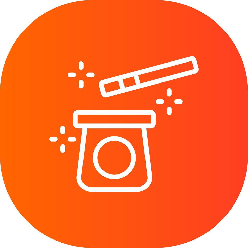 Magic Trick Creative Icon Design vector