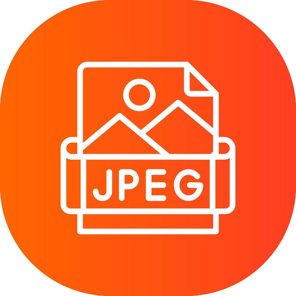 diseño de icono creativo jpeg vector