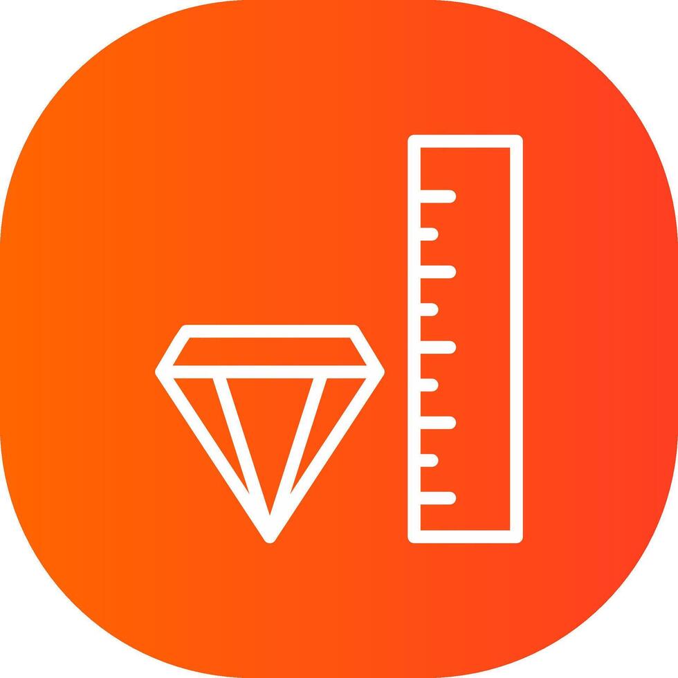 Size Creative Icon Design vector