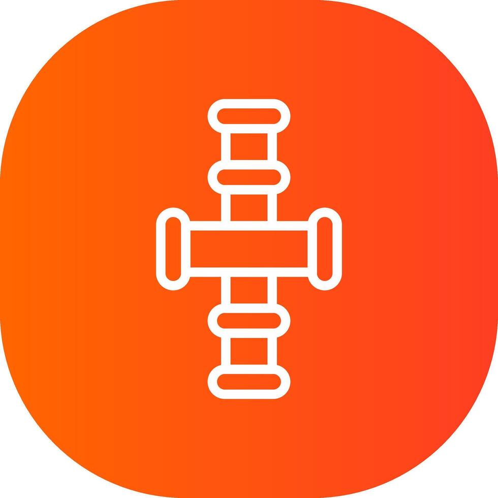 Pipeline Creative Icon Design vector