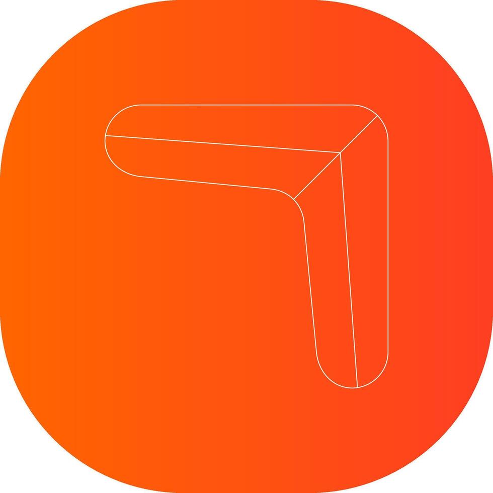 Line Circle Gradient Design vector