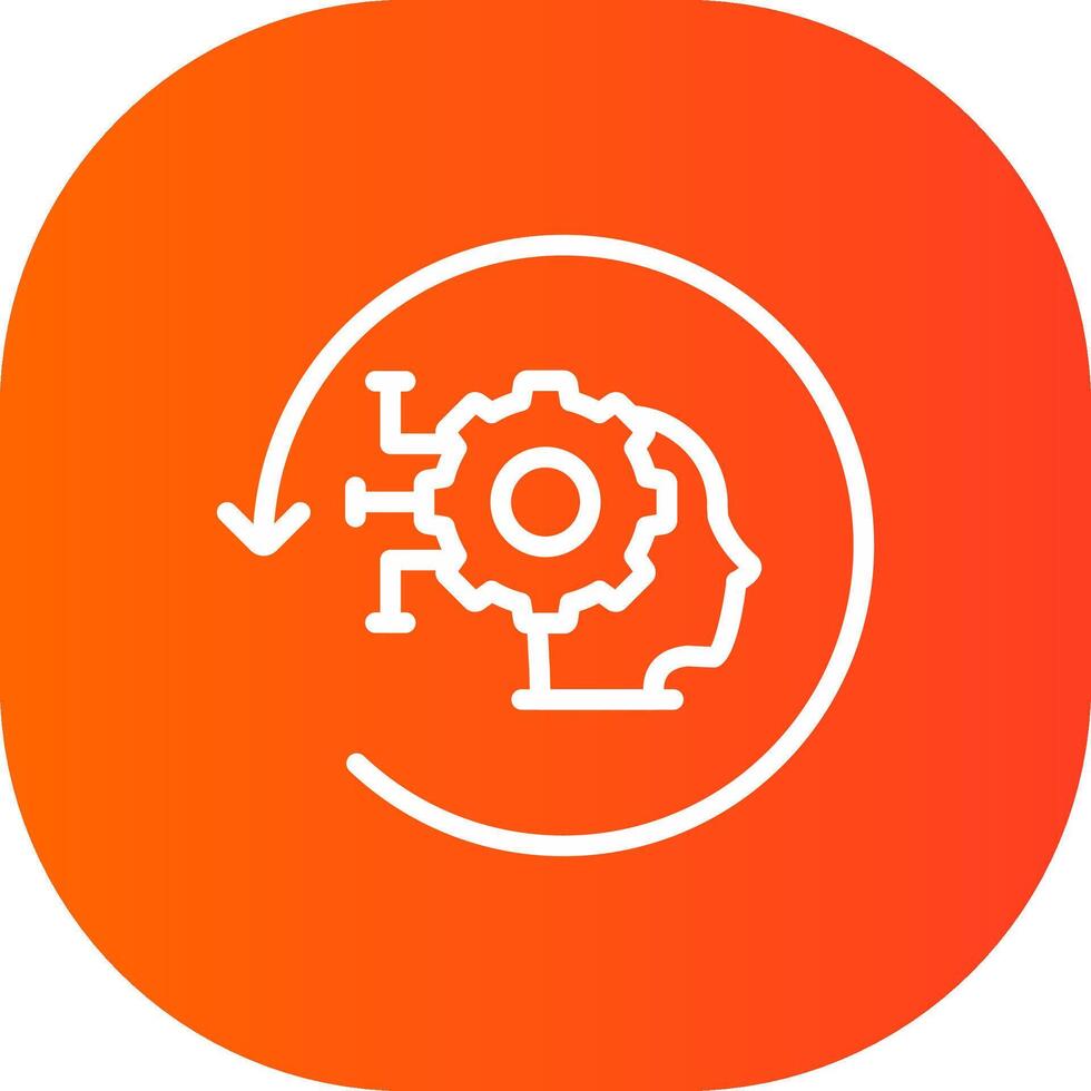 Reverse Engineering Creative Icon Design vector