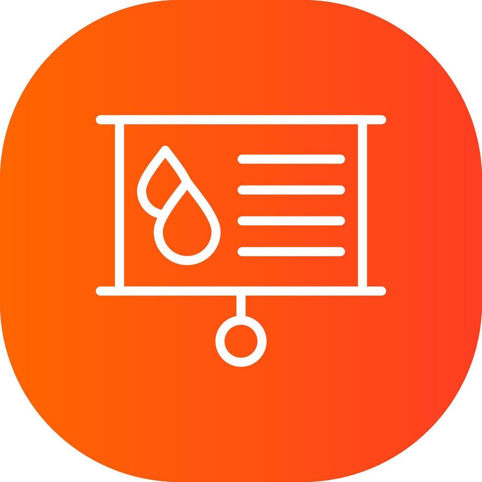 Water Class Creative Icon Design vector