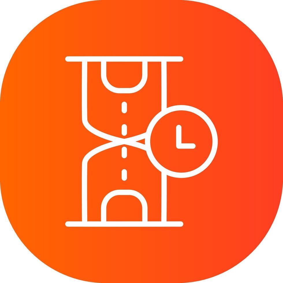 Jet Lag Creative Icon Design vector