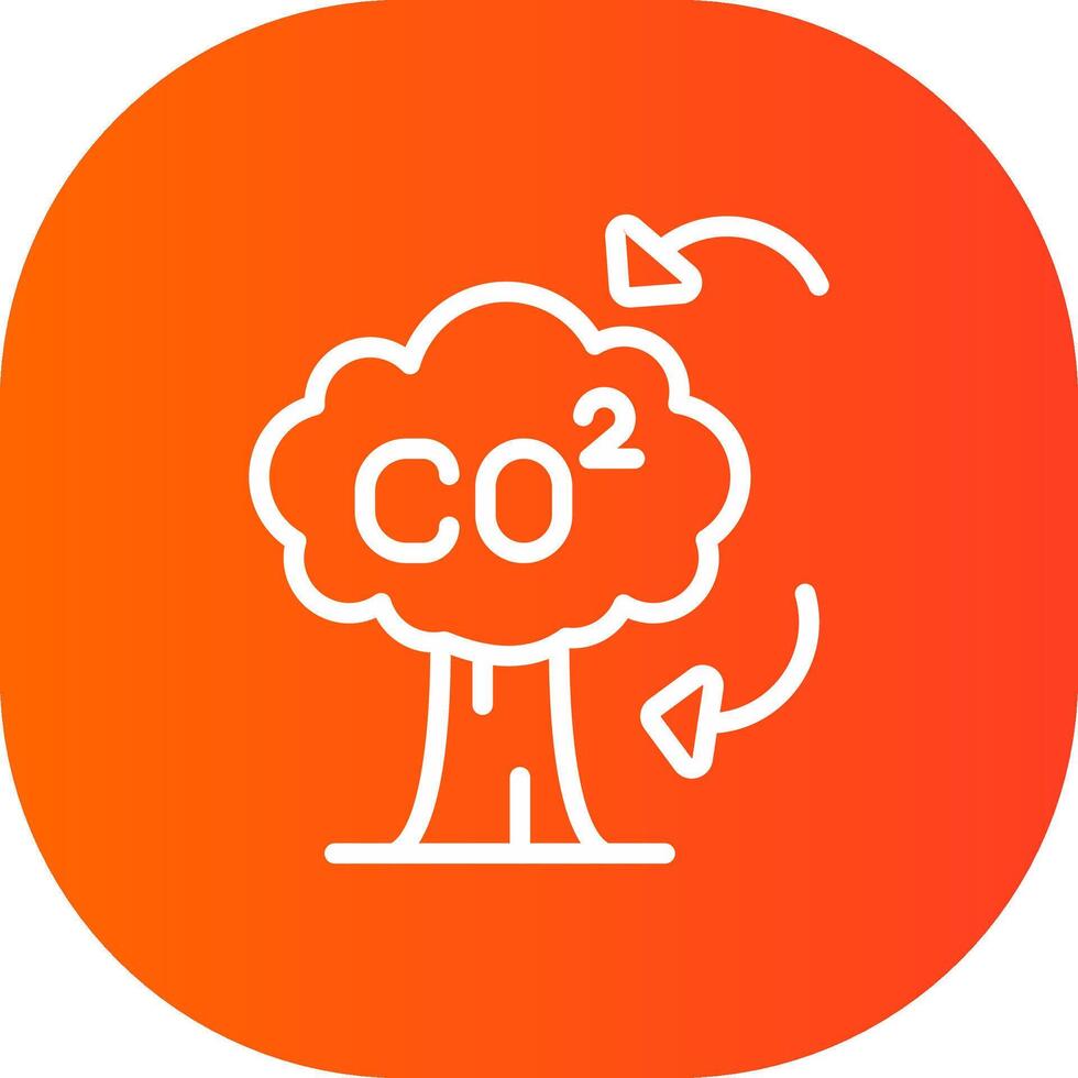 CO2 Creative Icon Design vector