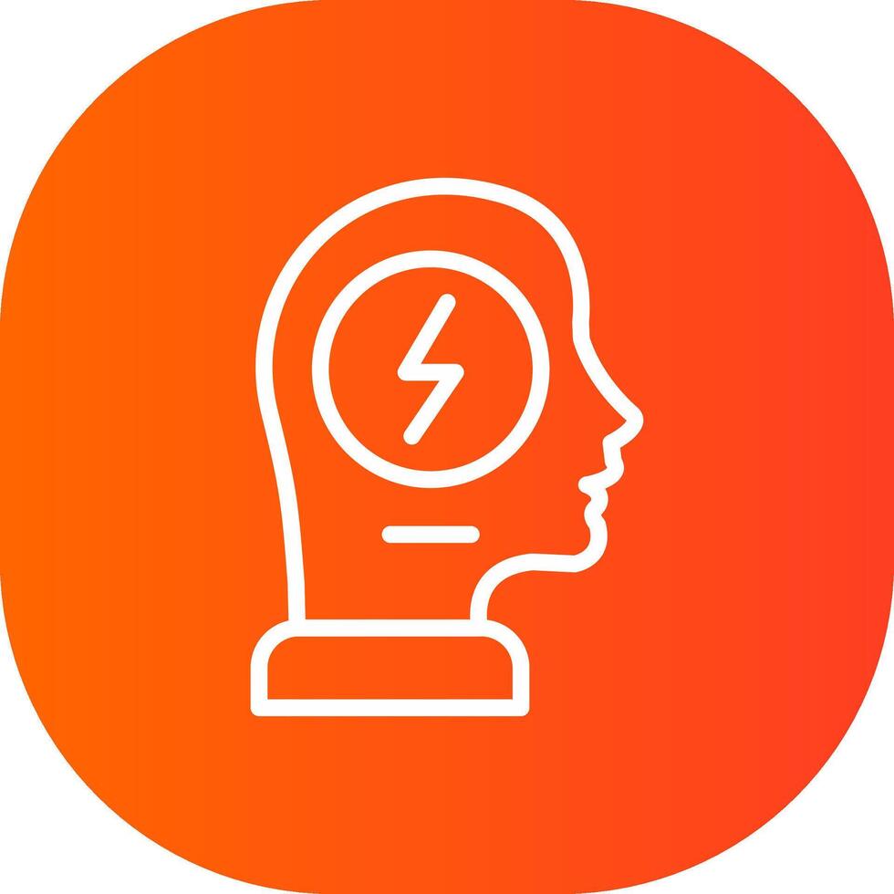 Brainstorm Creative Icon Design vector