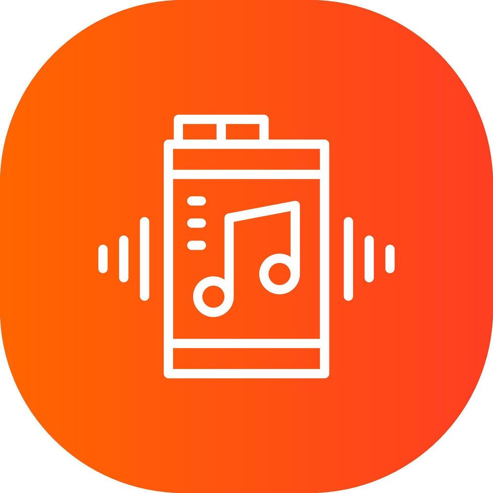 Smart Sound Creative Icon Design vector