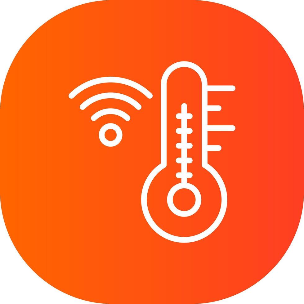 Thermostat Creative Icon Design vector