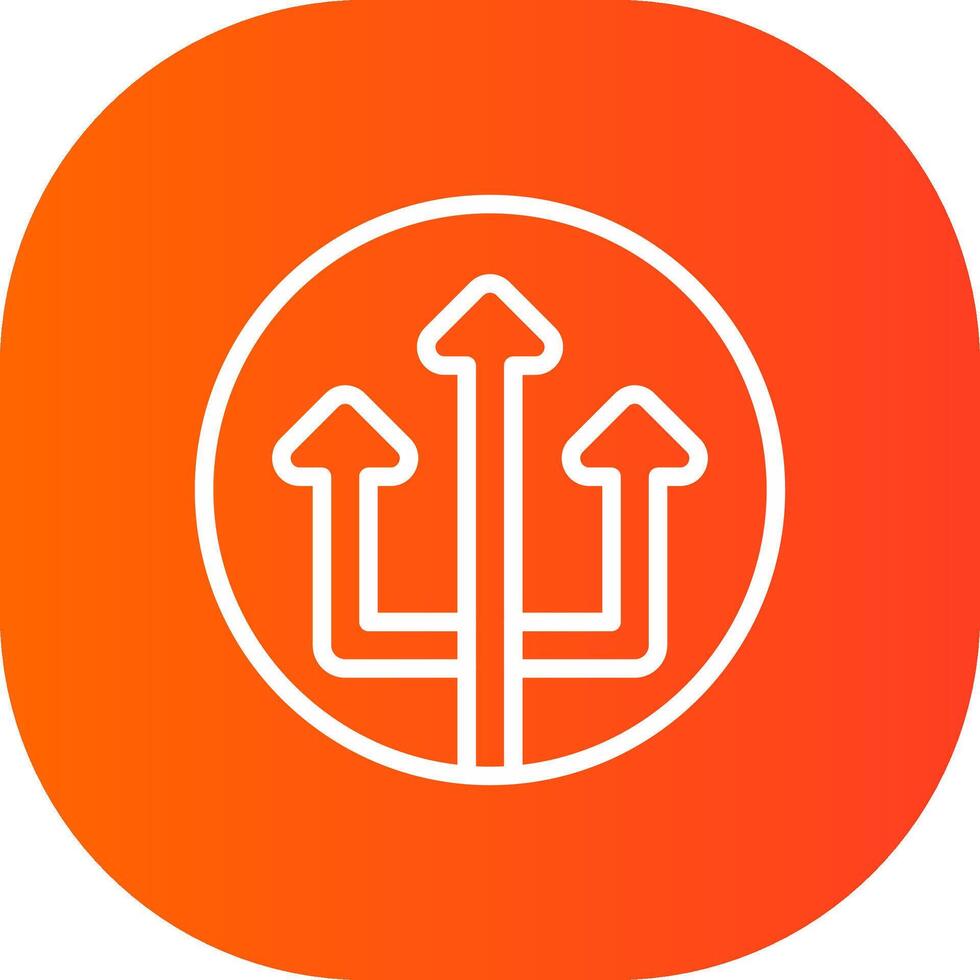 Pathway Creative Icon Design vector