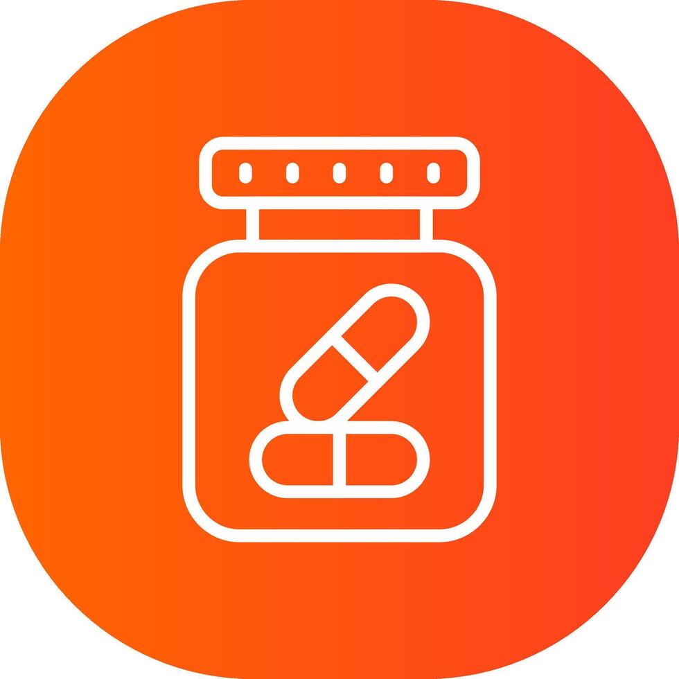 diseño de icono creativo de medicina vector