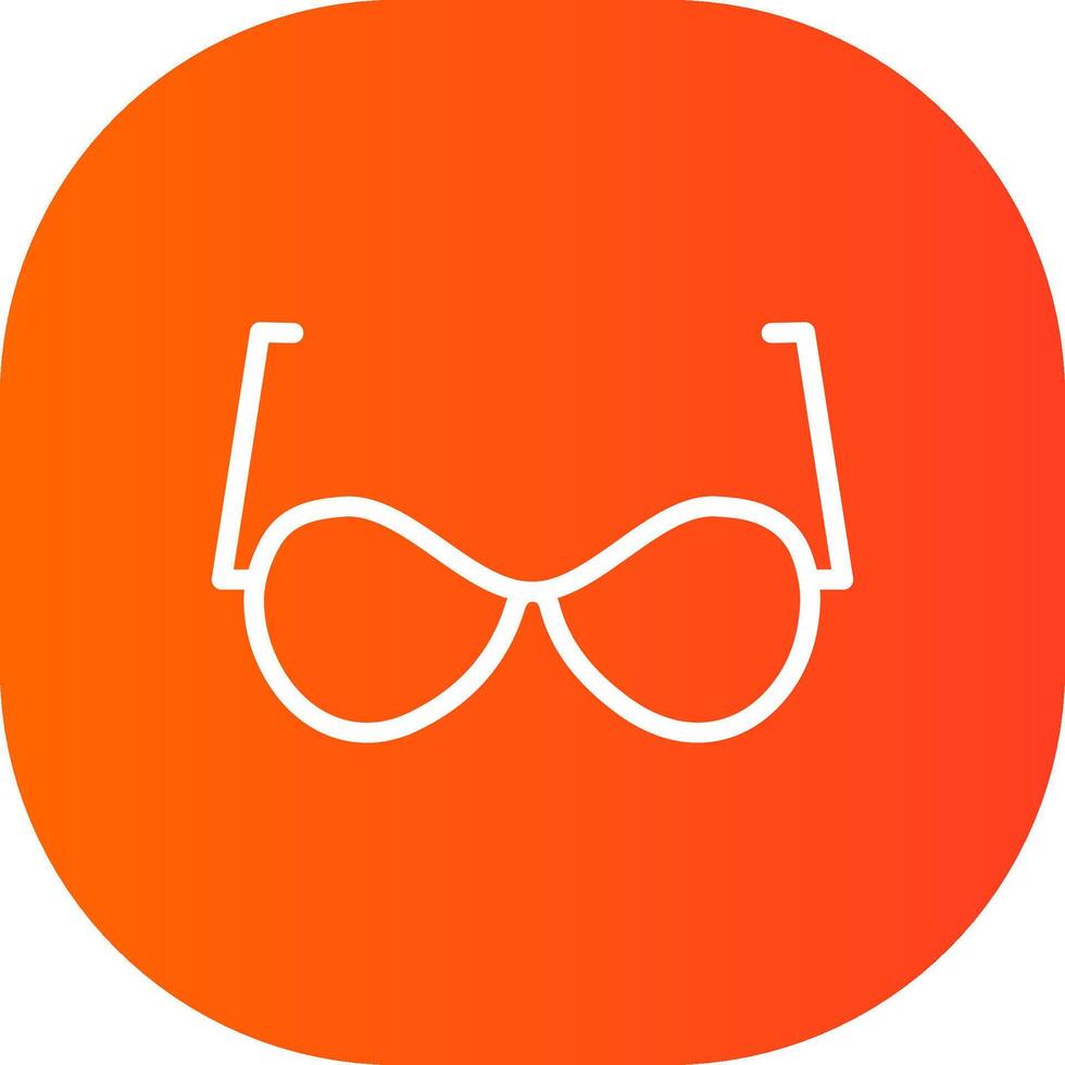 Sunglasses Creative Icon Design vector