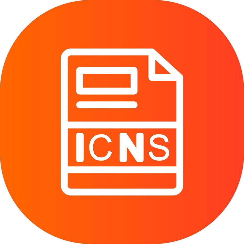 icns creativo icono diseño vector