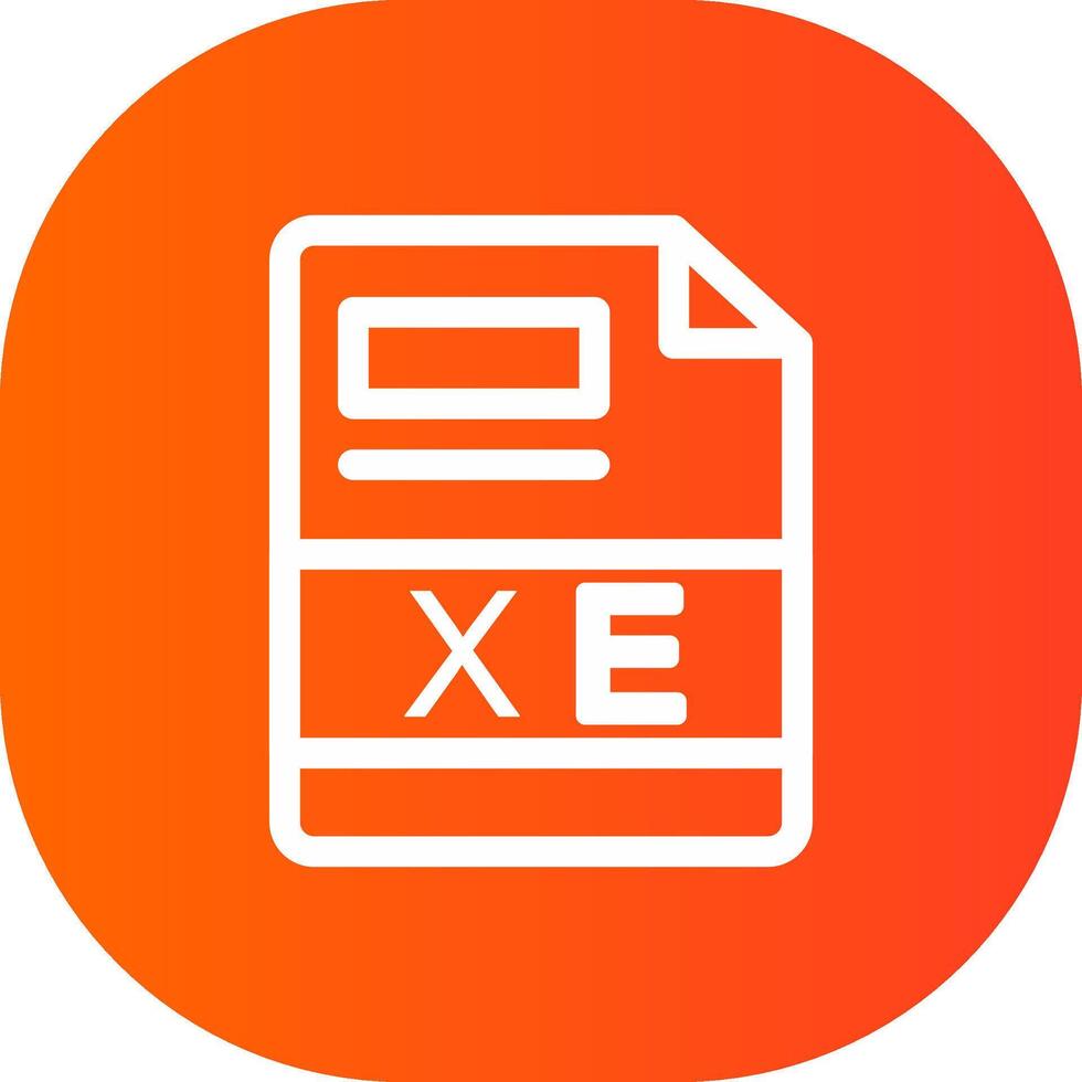 XE Creative Icon Design vector