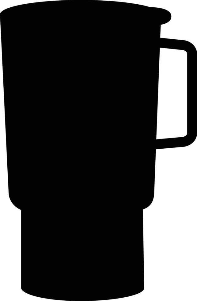 Travel mug icon. Thermo cup sign. Modern thermoses for hot drinks symbol. flat style. vector