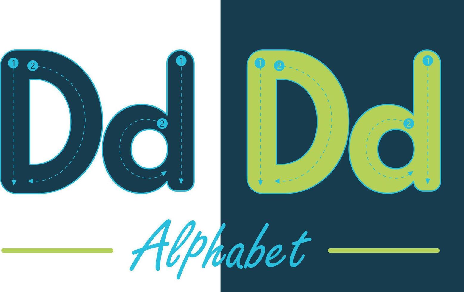Alphabet typescript English letter vector design
