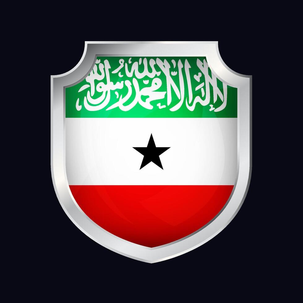 Somalilandia plata proteger bandera icono vector